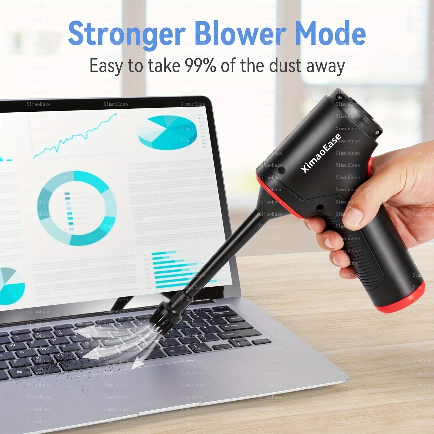 50000PA Mini Portable Wireless Car Vacuum Cleaner Strong Suction Cleaning Machine Car Cleaner for Home Appliance